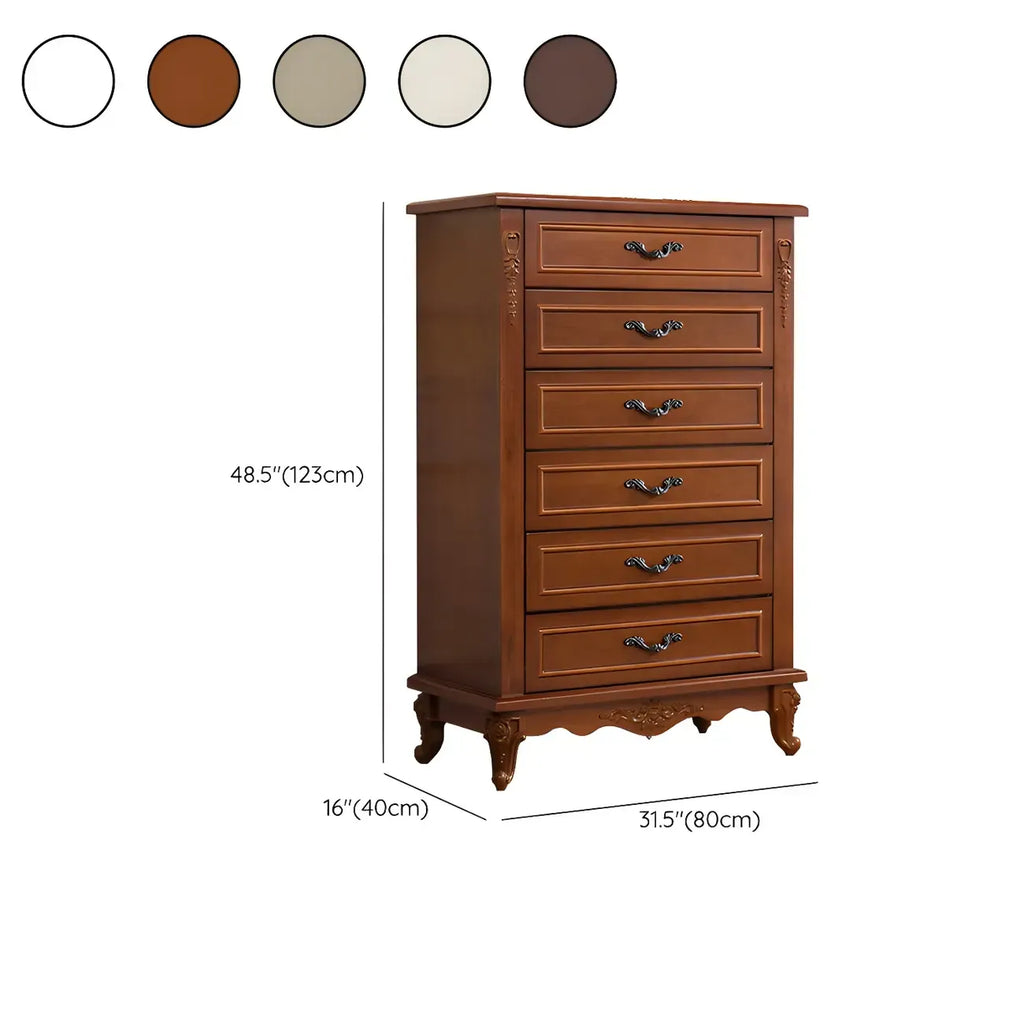 Commode double vintage en bois beige avec étagères