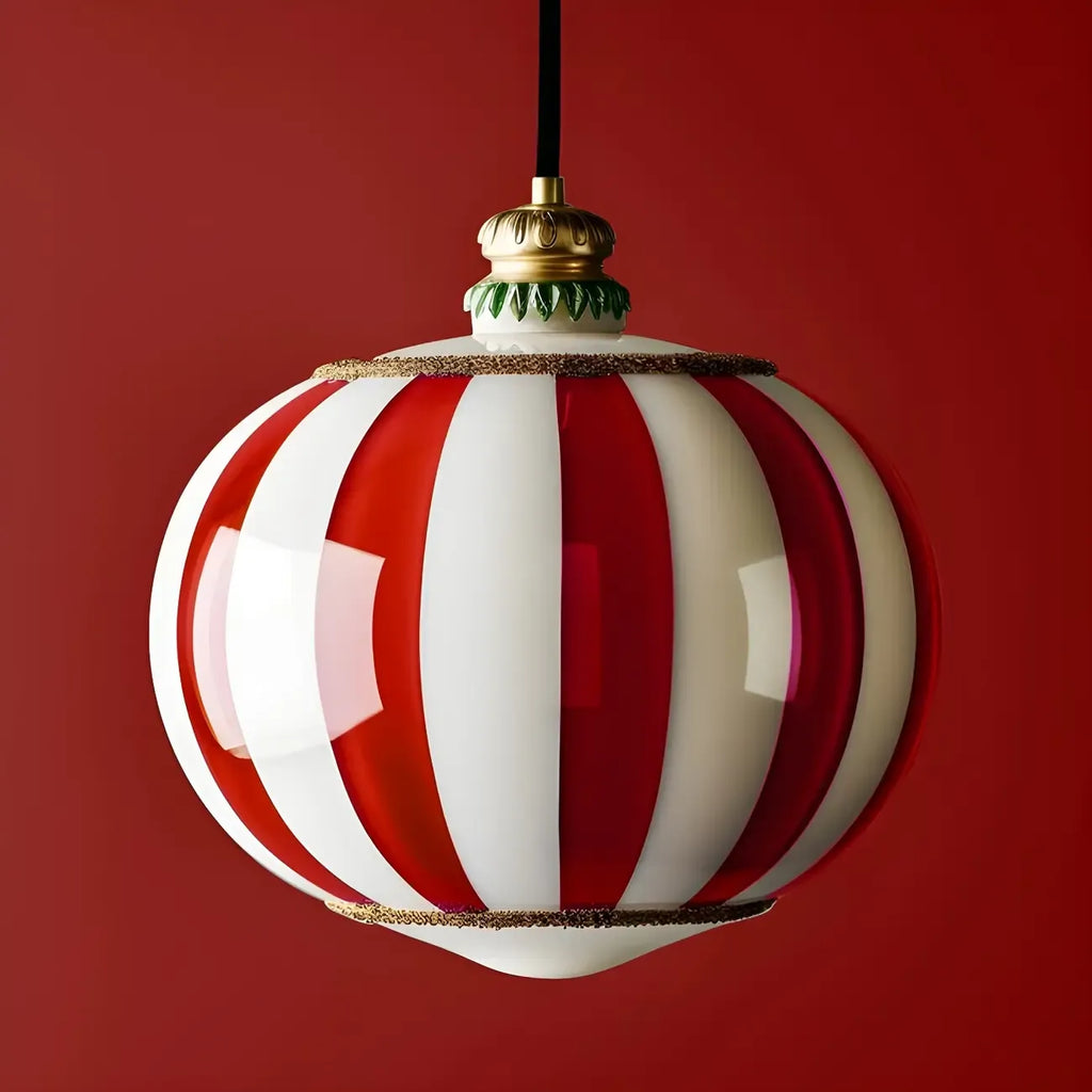 Suspension de cuisine moderne en verre vert globe