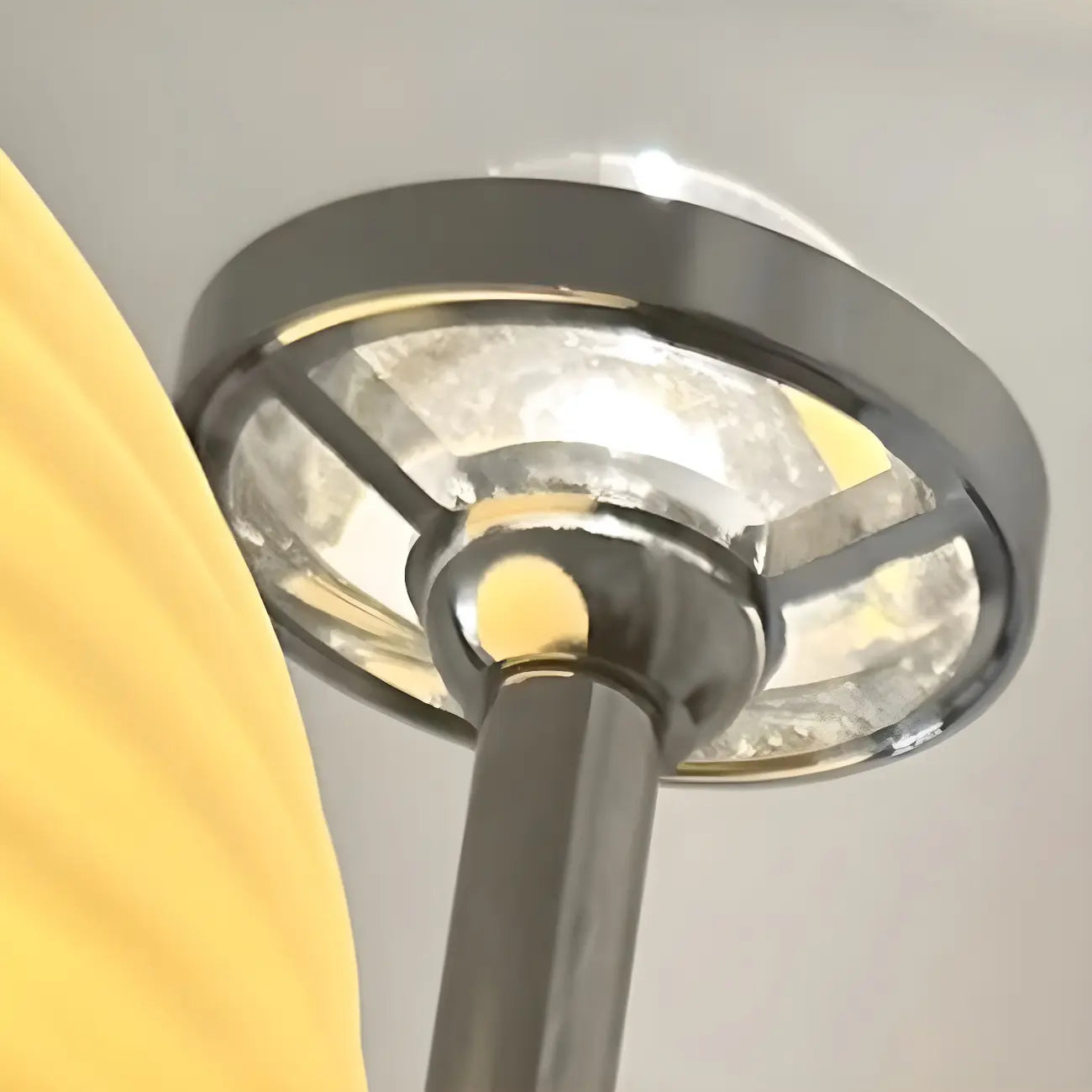 Applique murale LED en verre à 2 globes lumineux pour la décoration de chambre